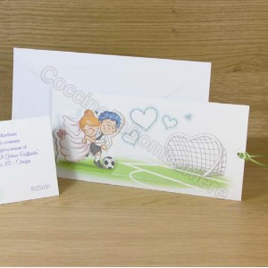 051748 Partecipazione matrimonio Umoristiche