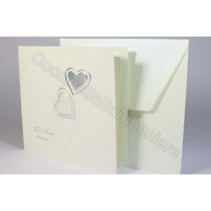 051686 Partecipazione matrimonio Anniversario